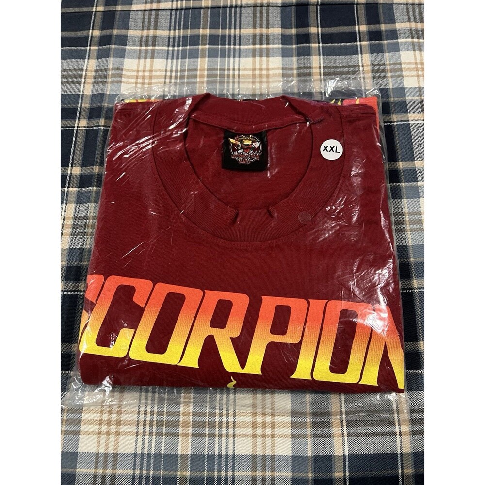 Mortal Kombat Scorpion Shirt Size XXL 2XL Deadstockluis